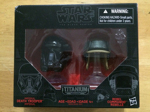 Star Wars Casco Titanium Black Series #6 Death Trooper Rogue