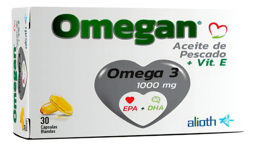 Omegan Omega 3 Aceite De Pescado 30 Capsulas