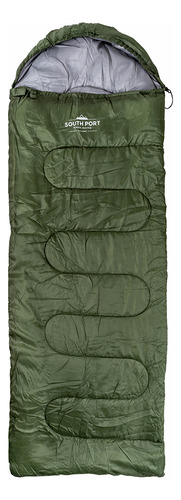Bolsa De Dormir South Port By Gadnic Camping Compacta De Alta Montaña Color Verde