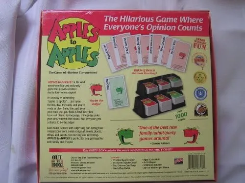 A El Juego De Comparaciones Hilarantes Party Box