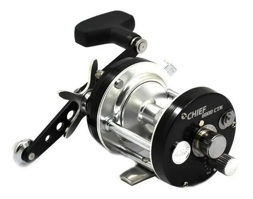 Reel Omoto Chief 6000 Ctm  Rotativo Pesca Freno Magnetico