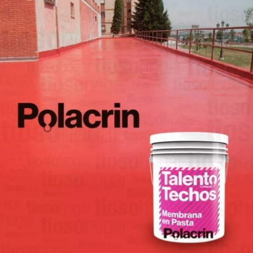 Imagen 6 de 10 de Membrana Polacrin Impermeabilizante 20lts Alto Transito