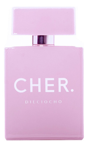 Imagen 3 de 8 de Set Perfume Mujer Cher Dieciocho 50 Ml + Talla + Body Splash