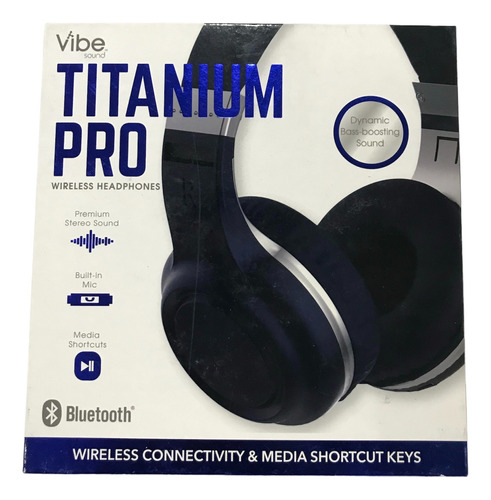 Audífonos Inalámbrico Diadema, Bluetooth Titanium Pro