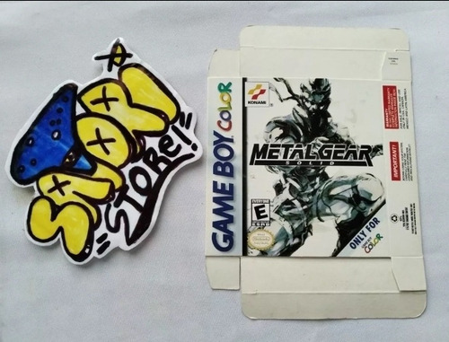 Metal Gear Solid ( Gameboy Color )( Caja Generica ) 5v (^o^)