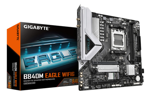 Tarjeta Madre Amd Gigabyte B840m Eagle Wifi6 Ddr5 Am5