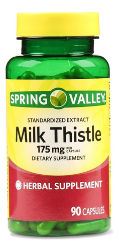 Suplemento Spring Valley Spring Valley Vitaminas Milk Thistle - cápsula