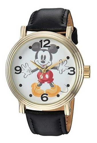 Reloj Disney Para Hombre Wds000337  Mickey Mouse De Cuarzo