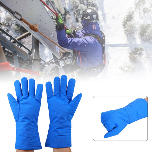 Guantes Calientes Criogénicos De -200 A -360 Grados De Baja