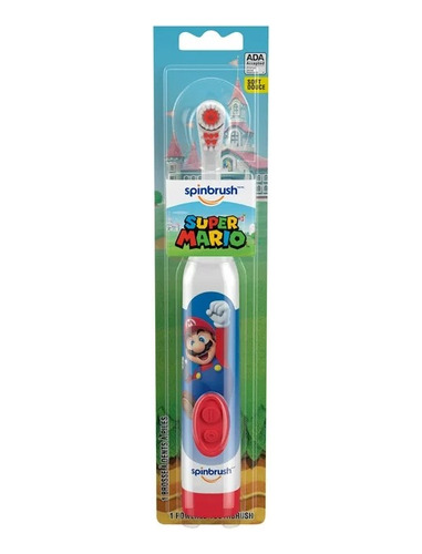 Spinbrush Cepillo De Dientes Electrico P/niños Super Mario 