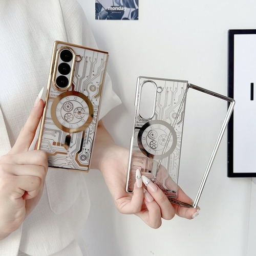 Funda Estilo Mecánico For Samsung Galaxy Z Fold6/5/4/3