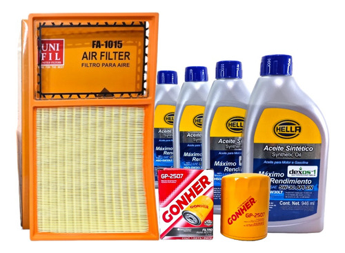 Kit De Filtros Para Mg Zs 1.5l 2020-2023 5w30 Aire & Aceite!