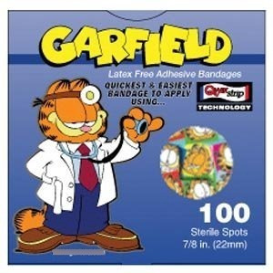 Garfield Careband Estéril Vendas Adhesivas Carácter, 7/8  De