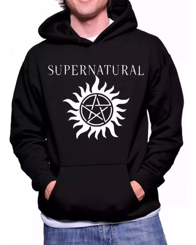 Blusa De Frio Casaco Moletom Supernatural  Sobrenatural