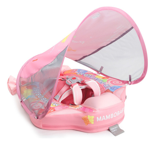 Mambobaby Flotador Bebe Non Inflable Salvavidas Con Toldo