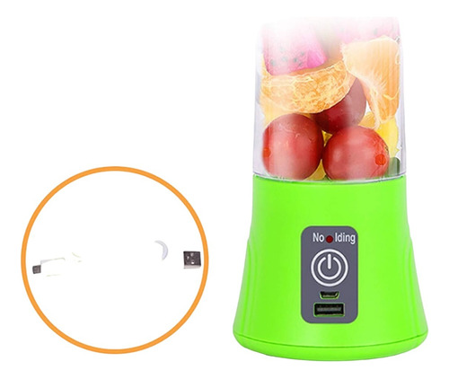 Licuadora Portatil De 6 Cuchillas Recargable