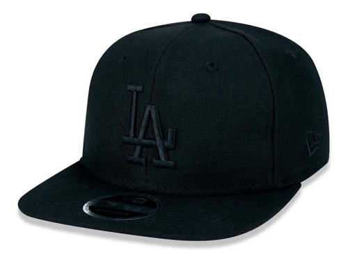 Boné New Era Aba Reta Original Fit Los Angeles Dodgers Preto