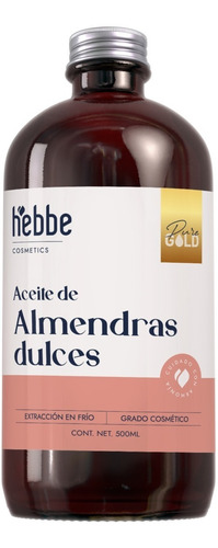 Imagen 1 de 9 de Aceite De Almendras Dulces, Uso Cosmético, 500 Ml
