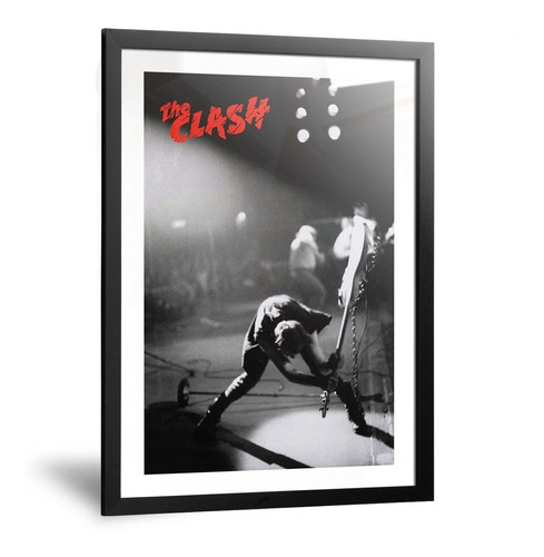 Cuadros The Clash Paul Simonon Palladium New York 35x50cm