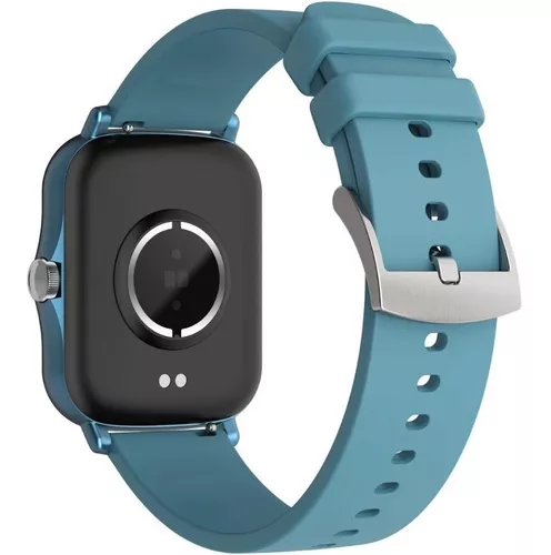 Smartwatch Reloj Inteligente Hombre Mujer Android Ios E Band Diseño De La  Malla Azul