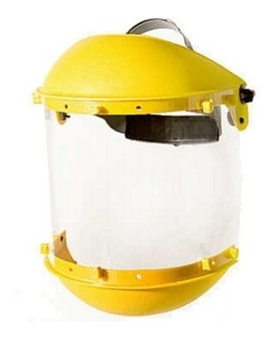 Imagen 2 de 6 de Protector Facial Fravida 2020/g C/cubre Garganta