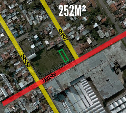 Terreno En Venta - 252mts2 - Bernal Oeste, Quilmes