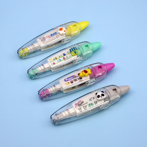 Cinta Decorativa Roller Con Diseño Decoration Tape X 1 Wero Lila Puppy We4119