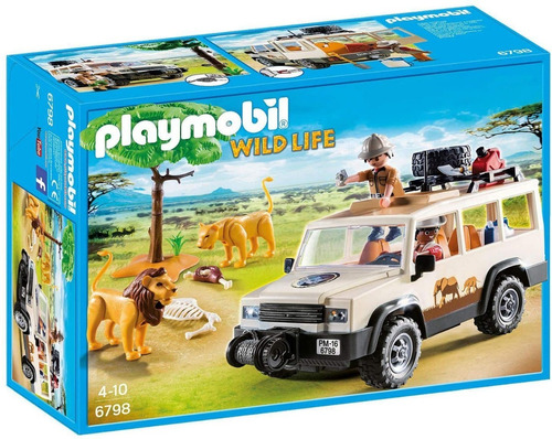 Playmobil | Camión De Safari Con Leones | 6798 
