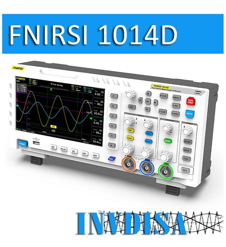 Osciloscopio Digital Fnirsi 1014d 2ch 100mhz 1gs/s-n U E V O (Usado)
