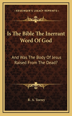 Libro Is The Bible The Inerrant Word Of God: And Was The ...