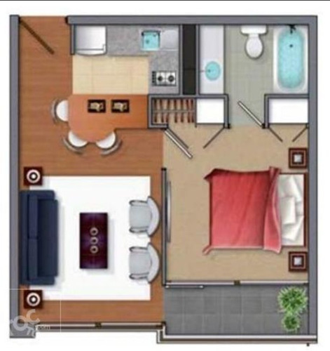 Imagen 2 de 10 de Departamento Excelente 1 Dormitorio A Pasos Metro Ñuble,