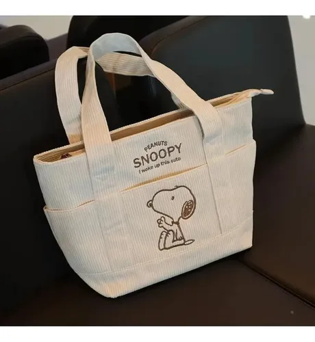 For A Corduroy Z Tote Bag With Embroidery, Super | MercadoLivre