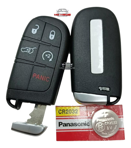 Carcasa Llave Jeep Grand Cherokee 2014 2015 2016 2017 2018 9