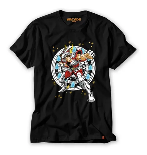 comprar Camiseta Cavaleiros Do Zodiaco Saint Seiya Seiya De Pegasus.