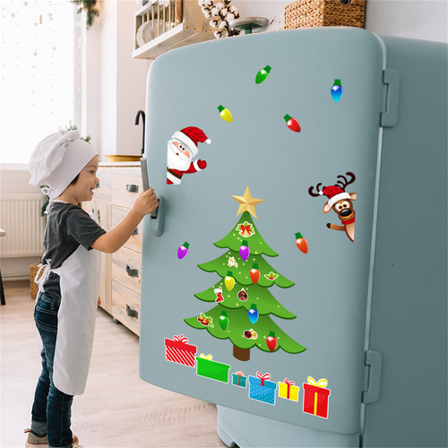 Adhesivo Magnético Navideño Para Puerta De Garaje, Revista P