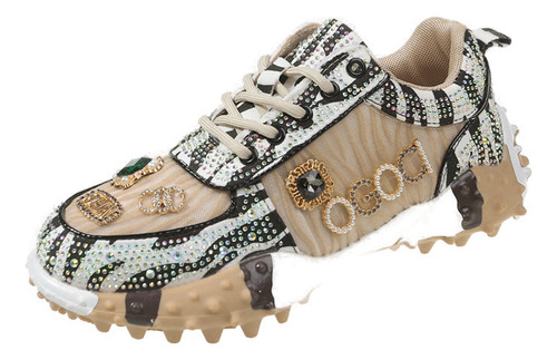 Zapatillas De Moda Con Diamantes De Imitación De Shoes Duria
