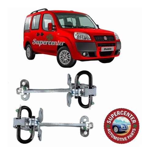 Par Limitador Porta Dianteira Fiat Doblo