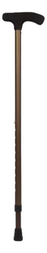 Bengala T Regulável Larga Bronze/bronze Capacidade 130kg Alo