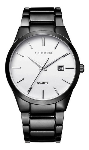 Reloj Para Hombre Curren 8106 Formal Negro 