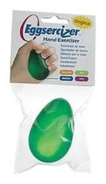 Ejercitador De Mano Oval Suave Verde°