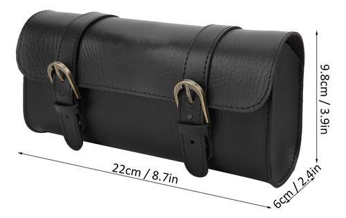 Bolsa De Cuero Pu Con Cabeza De Scooter, Manillar Plegable,