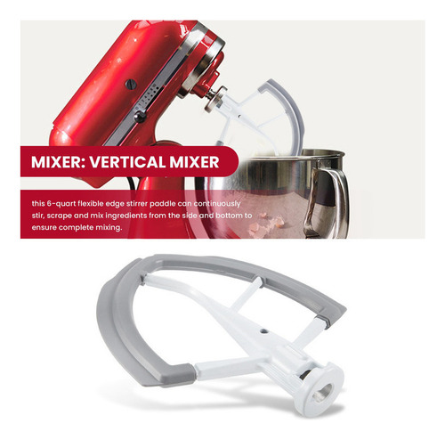 Batidor Flex Edge Para Accesorios De Batidora Kitchen Aid, A