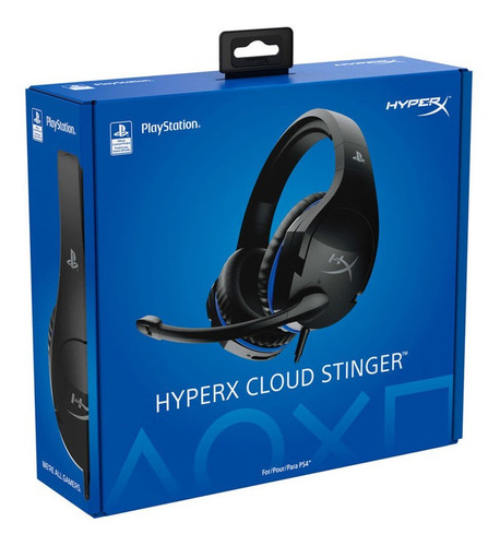 Audifono Gamer Hyperx Cloud Stinger Ps4 Pc - Azul