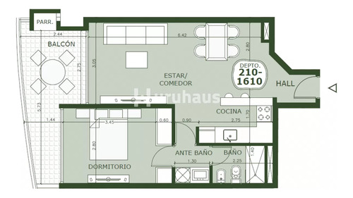 Edificio Manglar - 1 Dormitorio Proyecto En Pozo - Playa Brava