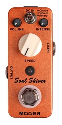 Micro Pedal Guit Mooer Multi Modulación Soul Shiver Oferta!!