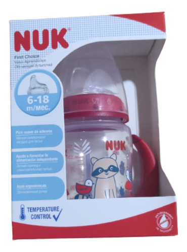 Vaso Aprendizaje Nuk First Choice Con Asas X150ml Cod.3050