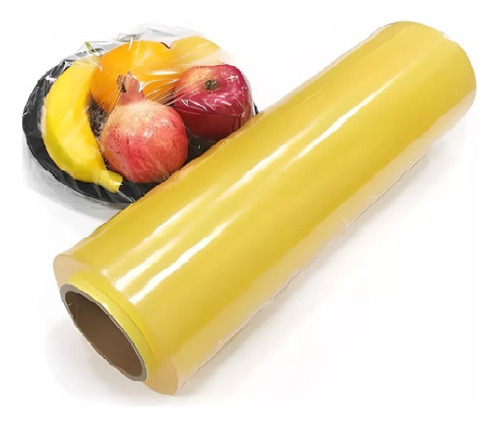 Rollo Papel Film Adherente Pvc 30cm X 1000mts Alimentos