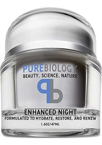 Biología Pura Noche Crema Facial Hidratante Con Retinol, Áci