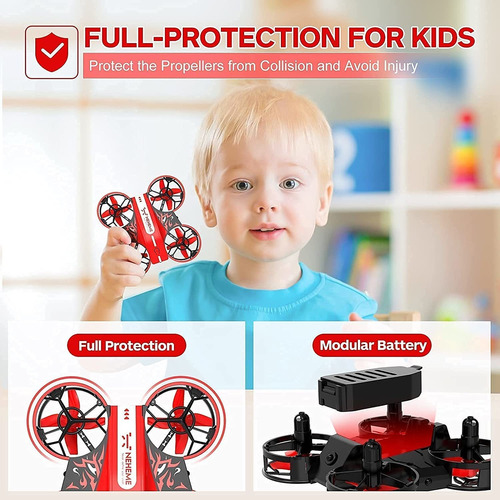 Neheme Nh330 Mini Drones Bundle Para Niños Principiantes Adu