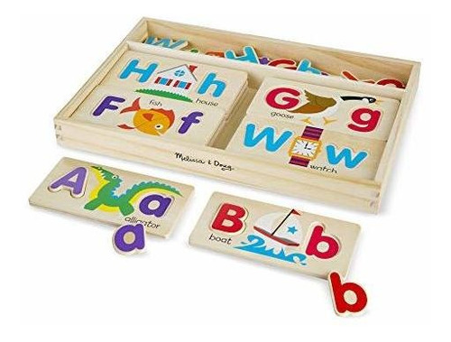 Melissa & Doug Abc Juntas De Imagen - De Juguetes Educativos